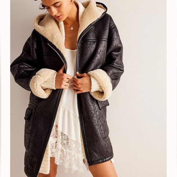 Free People Jackets & Blazers - NWT Free People We The Free Miller Vegan Jacket Size Small